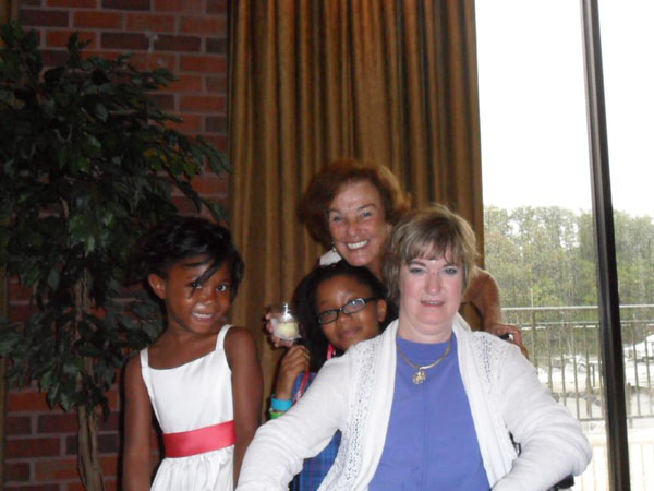 with Quinn Moore, Claudet Mitchell and Amy Sittnick Graves at Occoquan Historic District